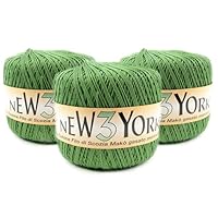 Woolove New York - 3 Pièces De 150 G Filé 100 % Coton Fil D