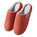 LULUZ Hausschuhe Damen Warme Memory Foam Pantoffeln Bequeme Frauen rutschfeste Plüsch Leicht Slippers Indoor