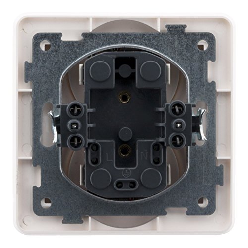 Switch, 135702, White, Prise 2P+T 16A double monoposte - Image 3