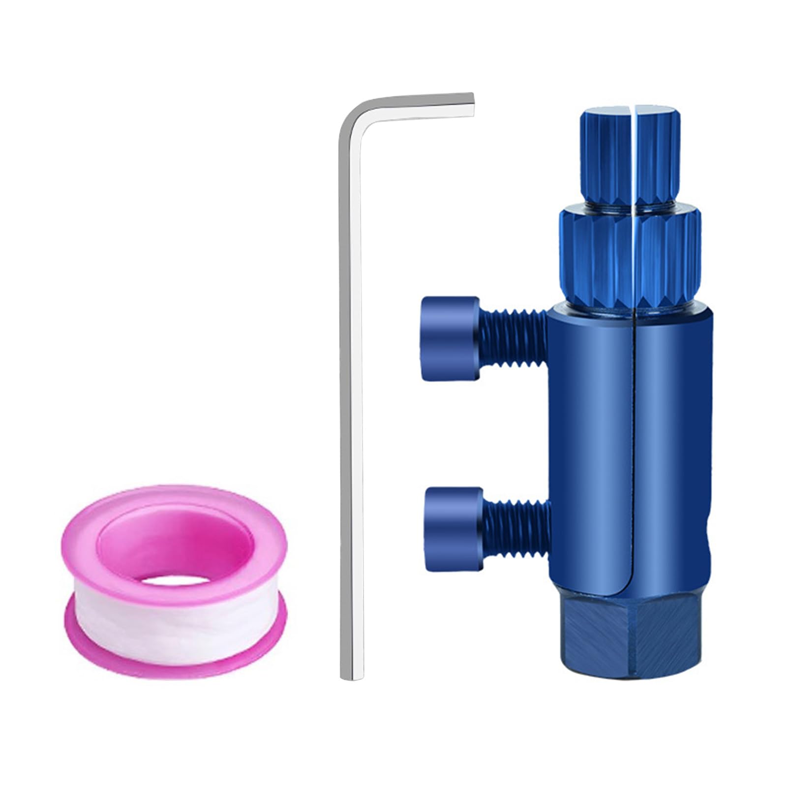 Comprehensive Faucet Valves Removal Set Sturdy Faucet Thread Extractor Tool for Efficient Plumbing Solution Rusts Resistant Screw Removers