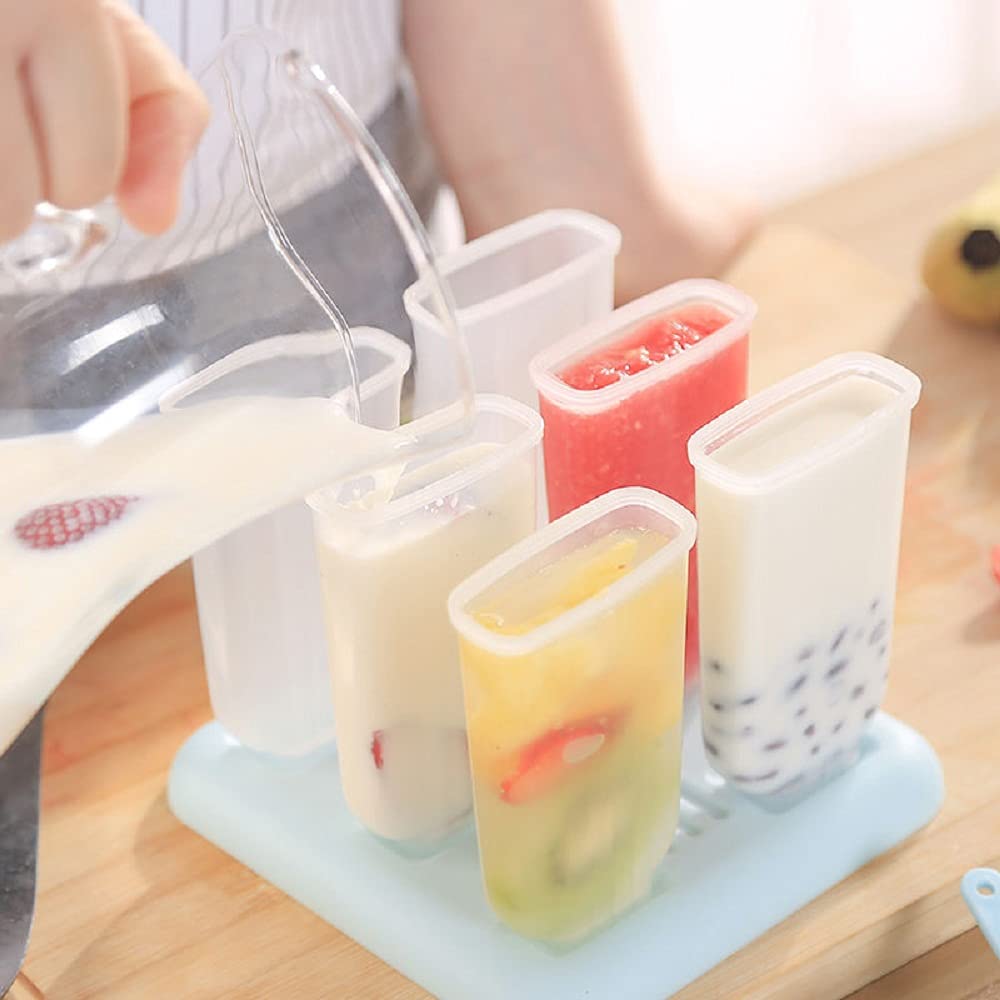 Homemade Ice Candy Kulfi Molds - LEAWALL -6