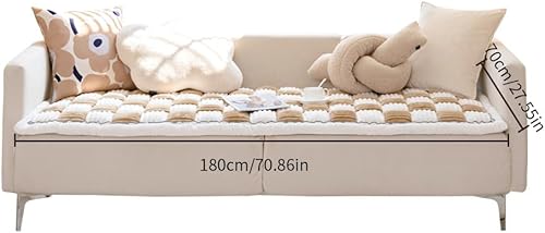 Miniatura 8 de Funda de sofá para mascotas, funda de sofá para perros, fundas lavables para perros grandes, tapete antideslizante para cama de perro (27 x 70
