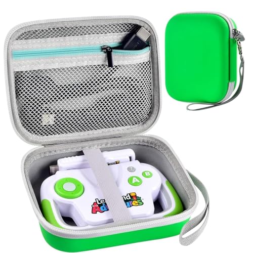 Image of Case Compatible with Leapfrog LeapLand Adventures & for PAW Patrol Learning Video Games. Toy Storage Carrying Holder for Leap Frog leapster Game System Video, Batteries and USB Cable (Box Only)