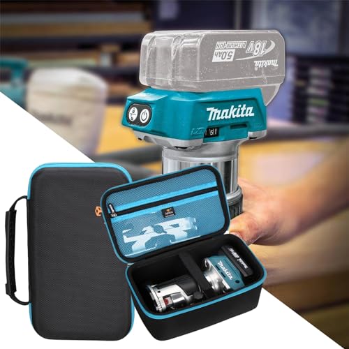 Aproca Hard Storage Travel Protective Case, for Makita XTR01Z 18V LXT Lithium-Ion Brushless Cordless Compact Router 4 Aproca Hard Storage Travel Protective Case, for Makita XTR01Z 18V LXT Lithium-Ion Brushless Cordless Compact Router - Image 4