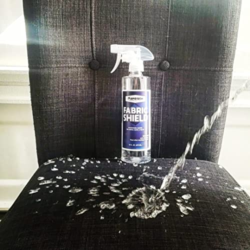 Nanotech Surface Solutions HPT0061 Fabric-Shield, Fabric Guard, Liquid Repellent For Fabrics, Upholstery, Suede, Textile Shield, Wine, Coffee Stain Protector- 2 Oz. thumb #2