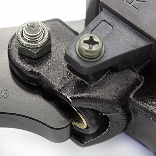 Fxcnc Racing Billet 7/8" Universal Motorcycle Double Hydraulic Clutch Brake Levers Master Cylinder Reservoir Fit For 50Cc-400Cc Motocross Scooter Atv Sportbike Streetbike Adjustable #TOP3