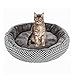 LYsng Cama De Perro Lavable Camas para Perros Cama para Gato Dog Bed Cama Gatos para Gatos Perros Medianos Pequeños Perrito Conejillo De Indias Gray,Large