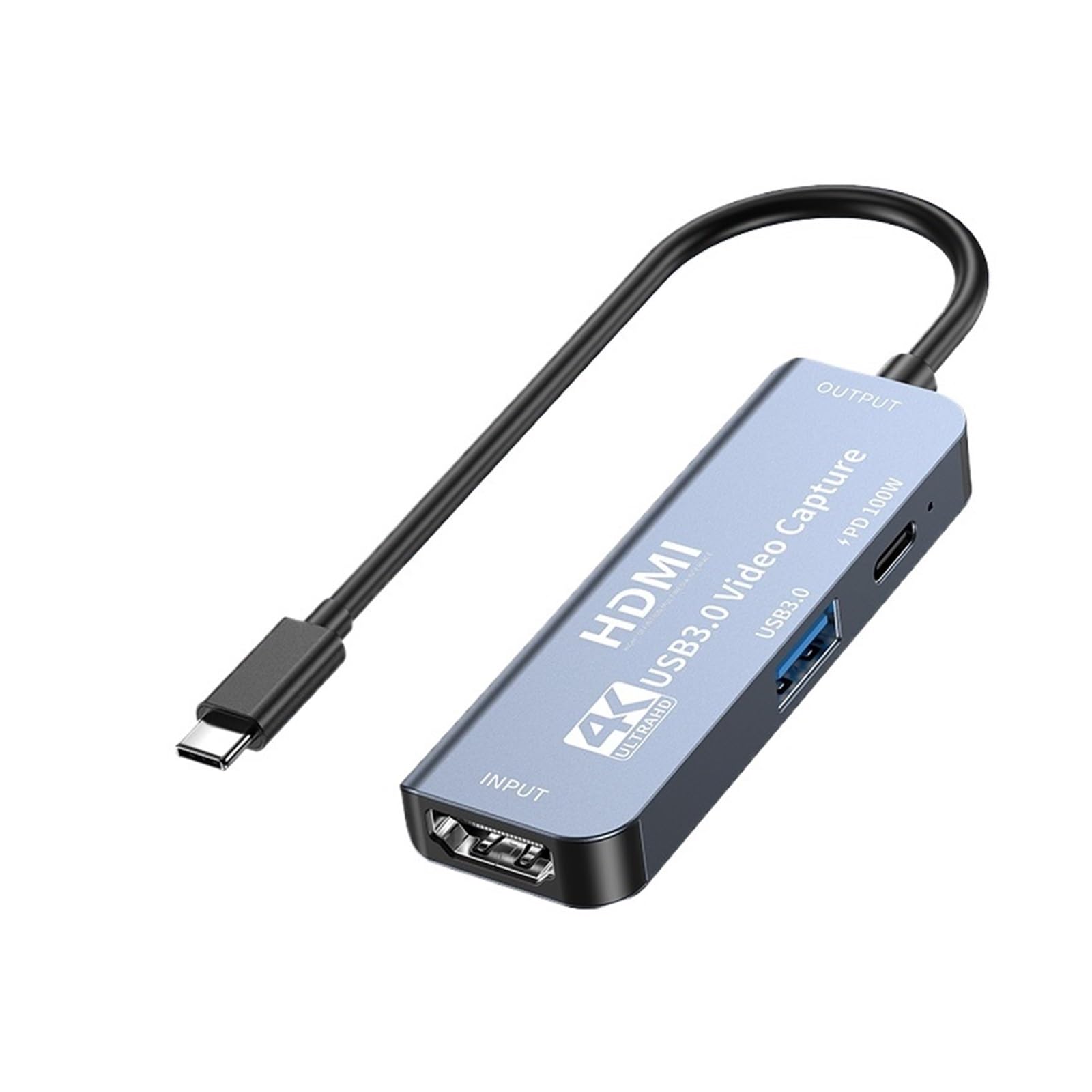 HDMI USB3.0 Video Capture Card with 100W PD Charing for Phone Tablet Switch Type C Gaming Live Streaming Video Recorder-image-10