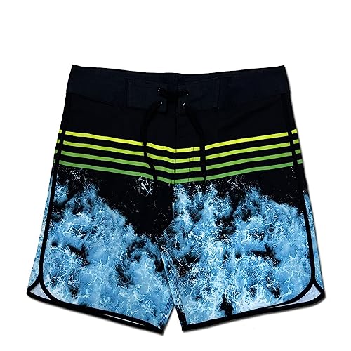 Shorts de voyage de vacances pour hommes YXWYXWA à rayures et pantalon de plage