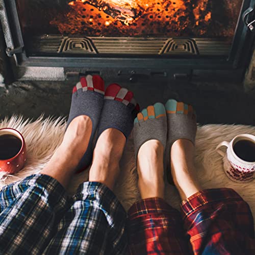 Bencailor 6 Pairs Women Toe Socks No Show Toe Low Cut Socks with Toes Separated for Women Athletic Running4