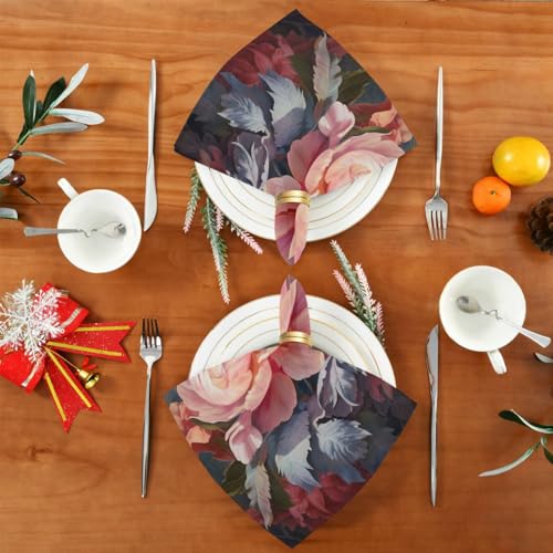Servilleta de Tela Mariposa Multicolor Pack x6 20x20 pulg miniatura 5