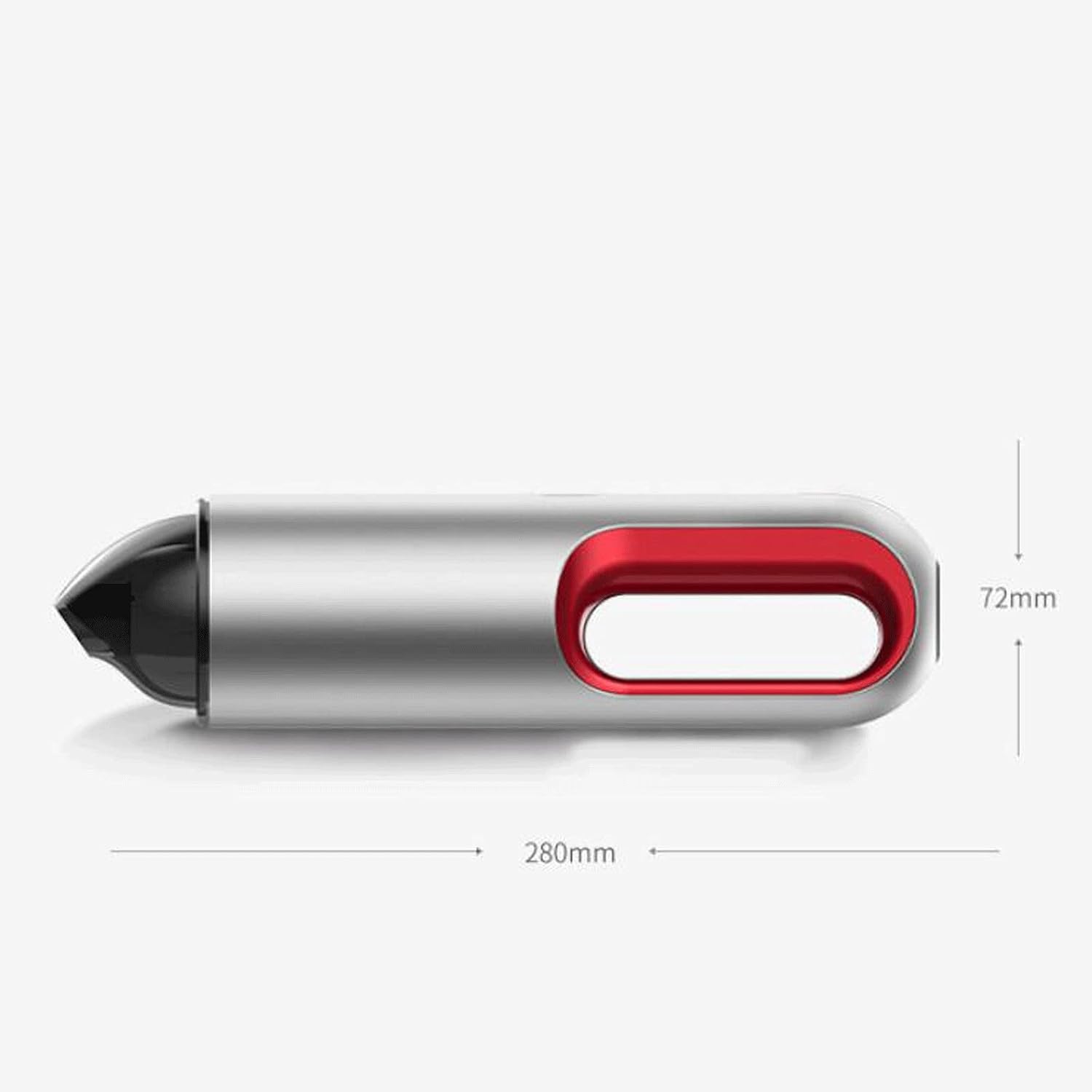 Hand held Vacuum Car Vacuum Cleaner for Car Handheld Portable Cordless Cleaner for Home Car (Color : Black)