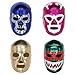 THREE MASK Pro-Quality Wrestling Masks (8 Pack) | Authentic Lucha Libre Costume - Adult Size | Máscaras de Luchador Made in Mexico