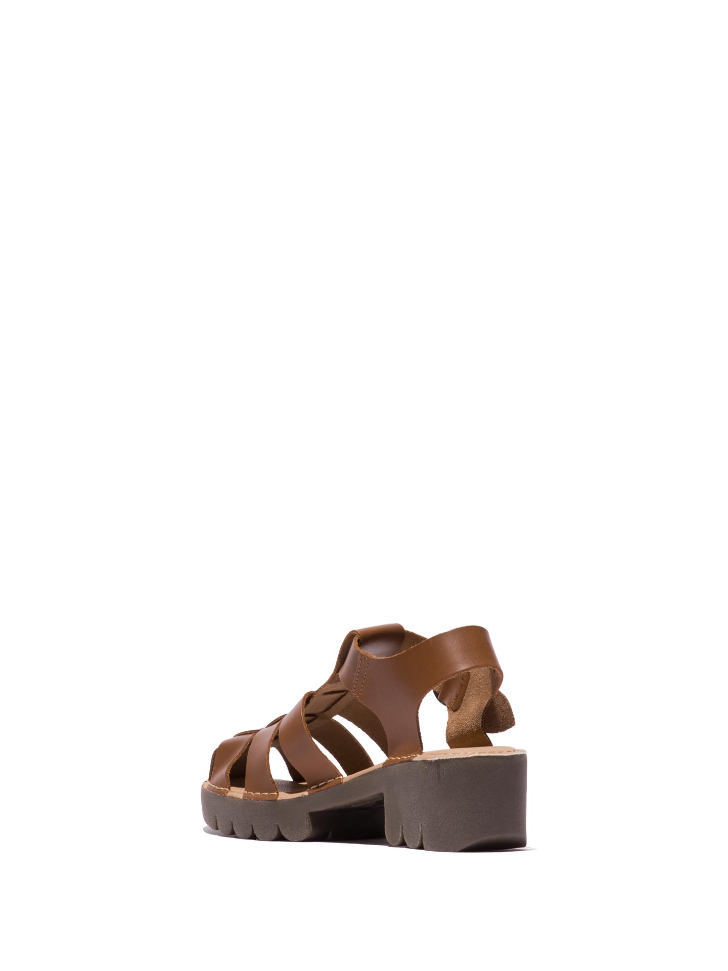Fly London Women's EMME511FLY Sandal, Camel, 7 UK