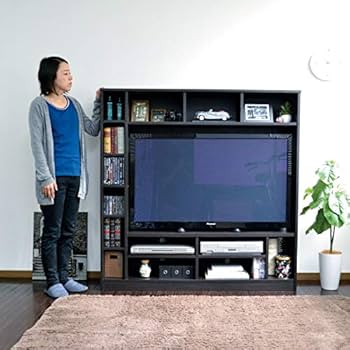Amazon|J-Supply テレビ台 ハイタイプ 壁面家具 リビング壁面収納 50 Amazon|J-Supply テレビ台 ハイタイプ 壁面家具 リビング壁面収納 50