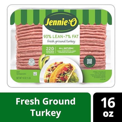 JENNIE-O Lean Ground Turkey Meat, 93% Lean, 7% Fat, 1 lb