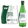 Maison Perrier Unflavored Sparkling Water, 16.9 Fl Oz Plastic Water Bottles, 6 Count 101.4 fl oz