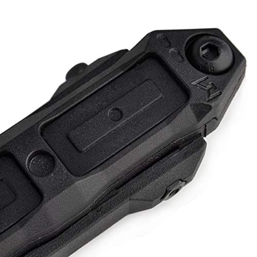 QIRUIMY Tactical Torch Dual Pressure Switch Augmented Pressure Switch Quick Lease Mount for M300 M600 Scout Light (Black) - Image 4