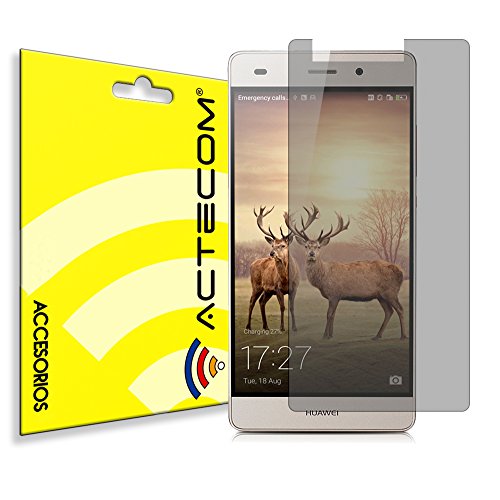 cogac ACTECOM® Cristal Templado Protector Pantalla para Huawei P8 Lite
