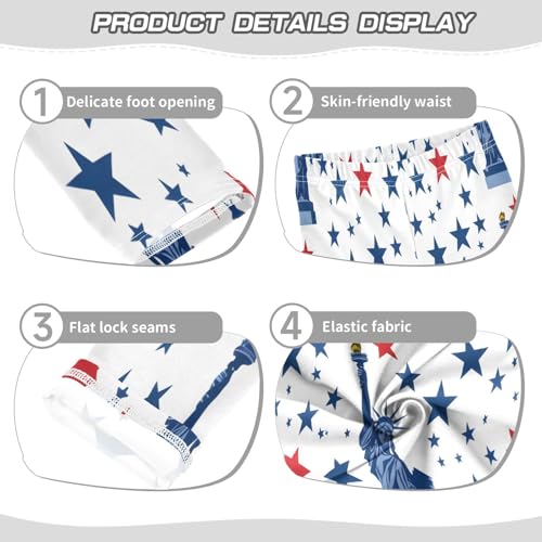 Toddler Girls Leggings Printed Yoga Pants Leggings The Statue of Liberty for Kids3