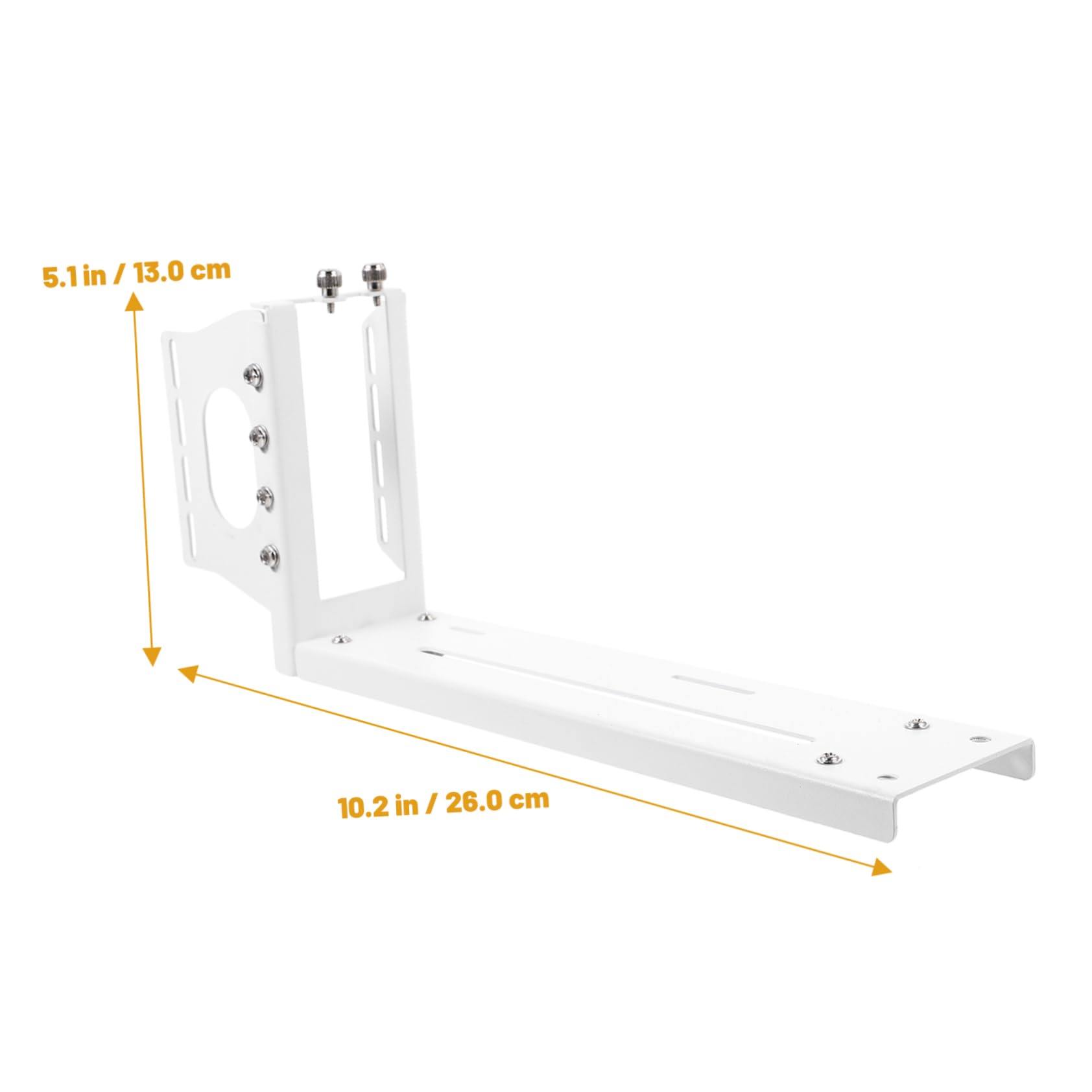 Supporto Scheda Video Verticale Pci-e per Chassis Grandi Bianco