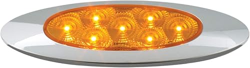 Miniatura 2 de GG Grand General 77845 Luz LED ámbarámbar (Ultra Thin Spyder Y2K 7, altobajo 3W) (paquete de 2)