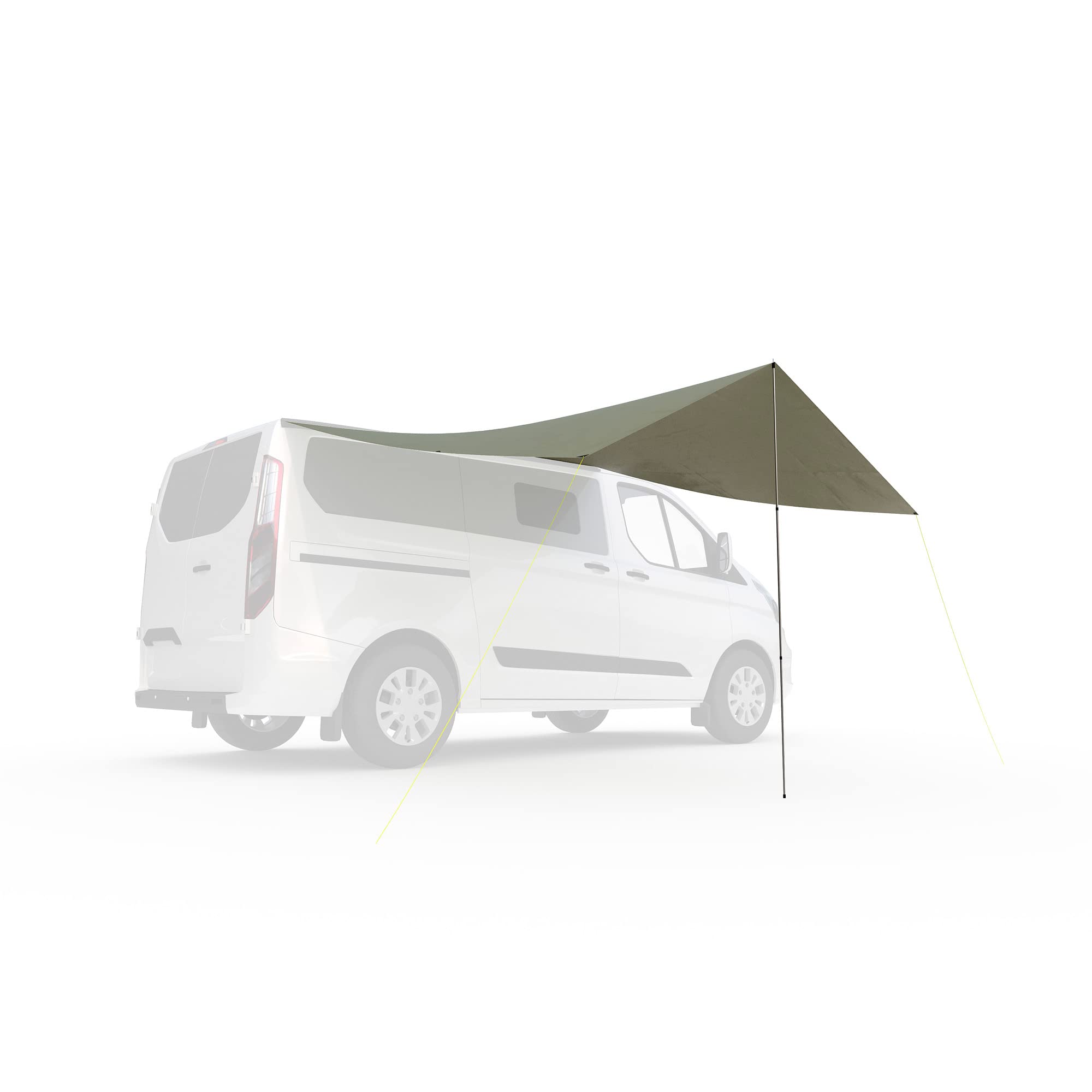 Tatonka Van Tarp (250 x 250 cm) - Vordach für Camping-Busse verschiedener Herstellermarken - Zur Befestigung in Kederschienen (7 BZW. 3,5 mm) - Als Regenschutz oder Sonnensegel verwendbar