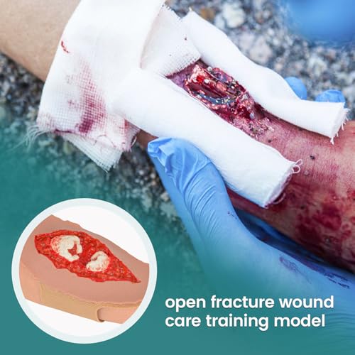 Image of Wound Packing Trainer, Strap-On Open Fracture, Third Degree