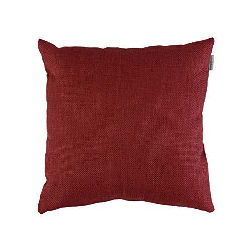 Morbidissimi Cuscino arredo Canapone 40 * 50 * 60 * 70 * 80 cm Made in Italy N322 Rosso 50x50 cm