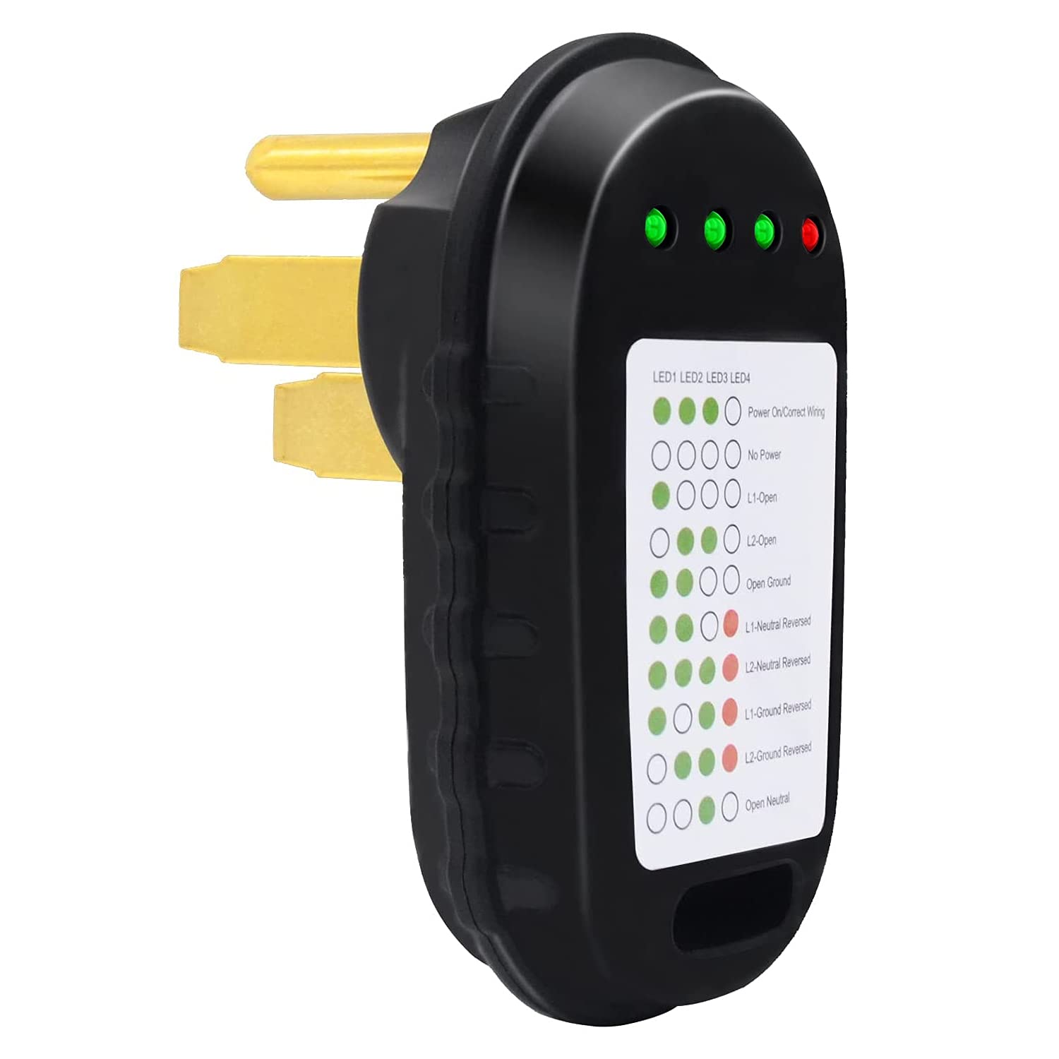 Photo 1 of RV Power Pedestal Tester 50Amp?ETL Listed?, A ENERGY 125V/250V RV Circuit Analyzer, 14-50P Receptacle Tester for Travel Trailers 50Amp-Pedestal Tester