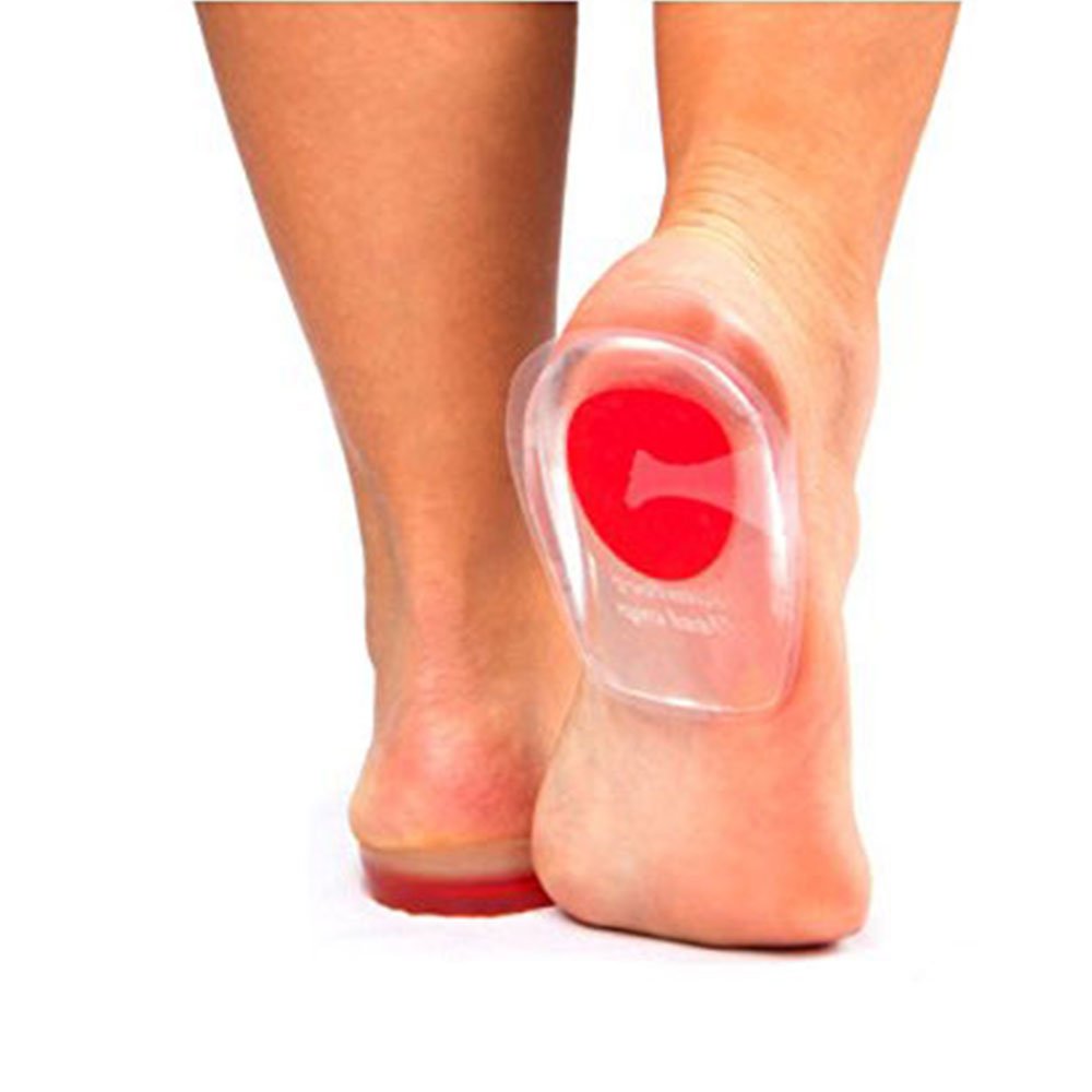 PEDIMEND™ Inserti per scarpe a forma di U in gel di grado medico, protezioni per alleviare il dolore dei piedi doloranti o lividi, cuscinetti per alleviare il dolore agli speroni ossei, unisex, per la
