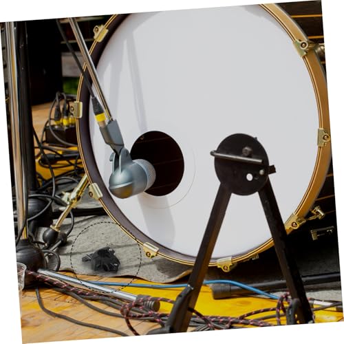 LIOOBO Quick Release Drum Rack Clip Soporte para Tubo de Batería, Abrazadera resistente para un agarre seguro con diseño ligero y duradero para músicos miniatura 5