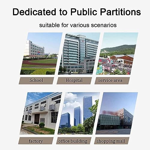 Urinal Screen Toilet Partition, Wall-Mounted Men's Urinal Privacy Screen, Urinal Baffle Toilet Protection Screen Divider Partition for Sools/Shopping Malls/Public Places