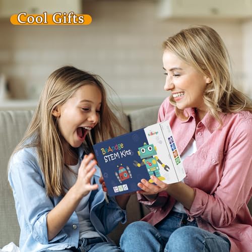 Bulk STEM Craft Kits for Kids 8-12: 4-Pack Doodling Robot Building Kits, Classroom Activities & Science Experiments, Educational Robotics DIY Project for Boys Girls, STEM Toys for School Clubs - Image 7