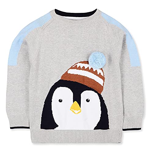 Image of Kids Boys Round Neck Full Pullover Sweater