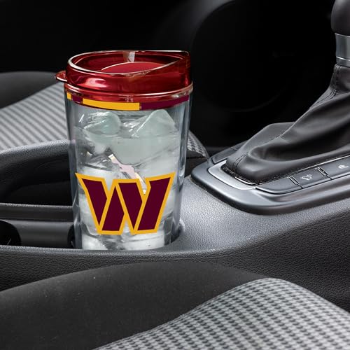 Image of Rico Industries NFL Football Double Wall Classic 16oz Or 20oz Tritan Tumbler W Lid