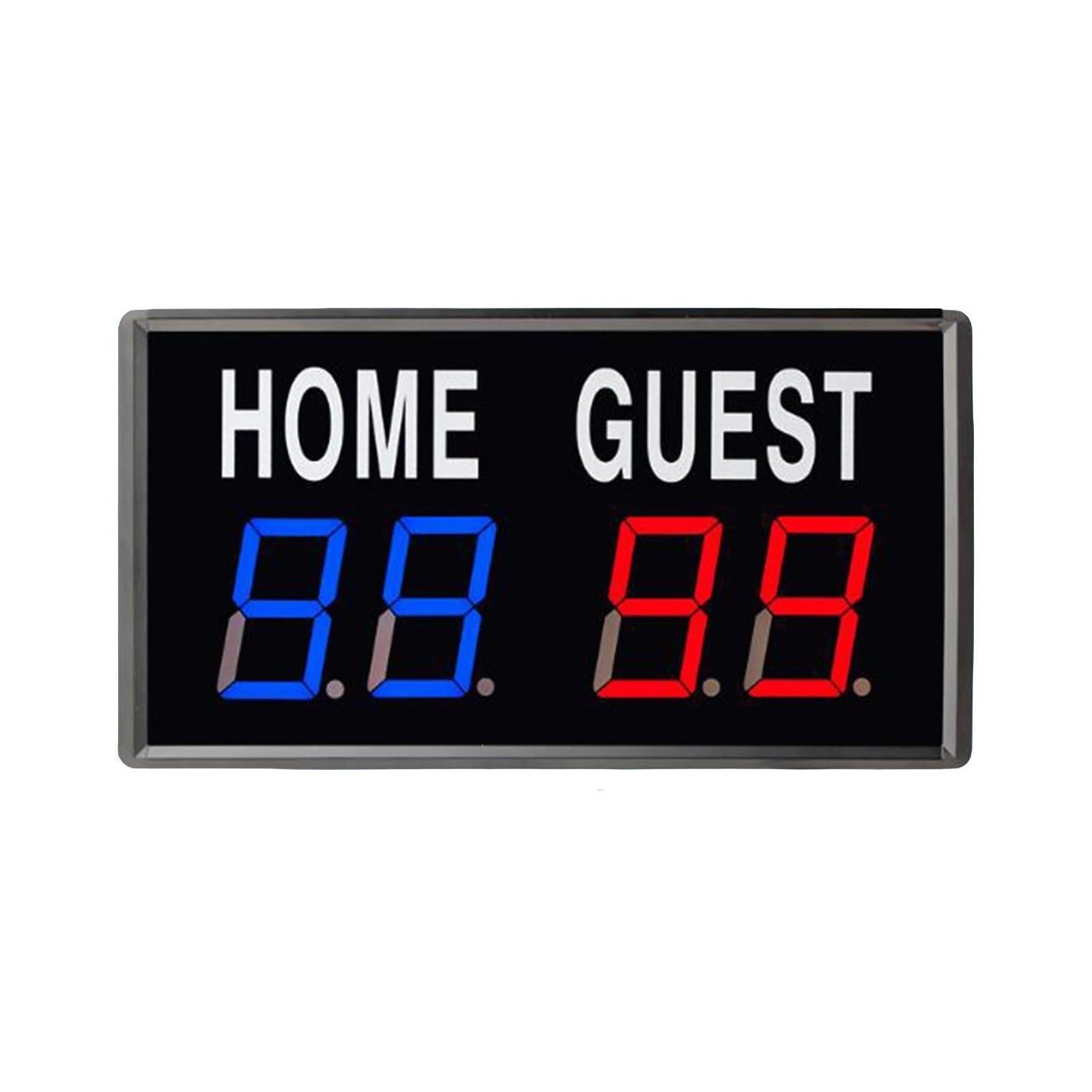 Tabellone Segnapunti Elettronico Mini di Pallacanestro Digitale for Giochi Concorrenza Sport Indoor Badminton Facile Vedere Sia all'Interno Che all'Esterno