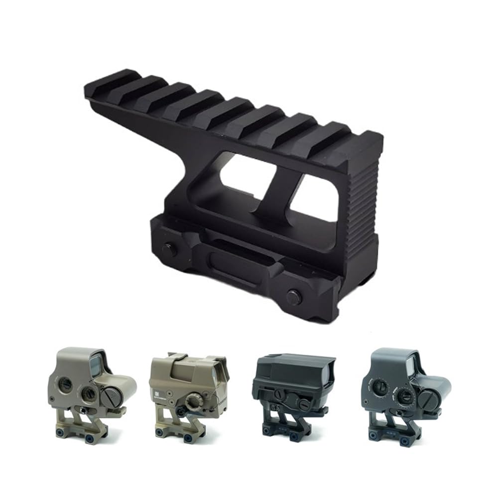 GS-Style Group Scope Mount Kit for EXPS3 558 LCO UH2 ROMEO8T Holographic Red Dot Sight, Red Dot Riser Mount Base, at 2.91" Centerline Height Red Dot Mount, Black