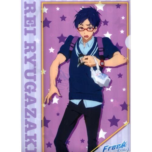 Amazon | Free/フリー 第2弾 限定 クリアファイル 竜ヶ崎 怜 単品