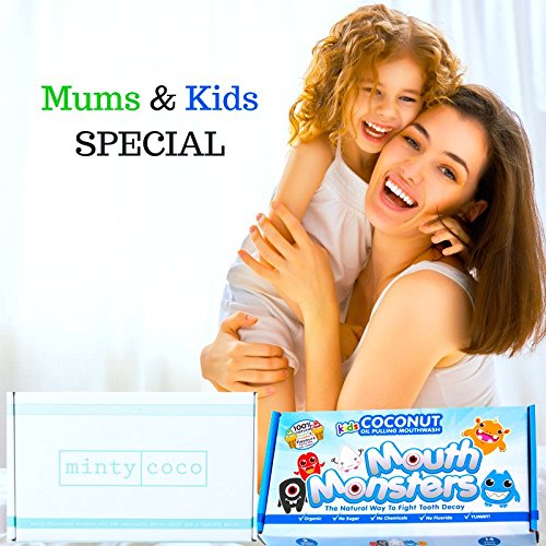 Mintycoco, olio di cocco, per sbiancamento dei