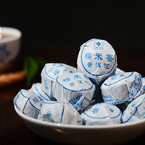 500g Cocido Puer Maduro Negro Fragante Puerh Té Arroz glutinoso Tuo Cha Pu-erh Té - Imagen 3