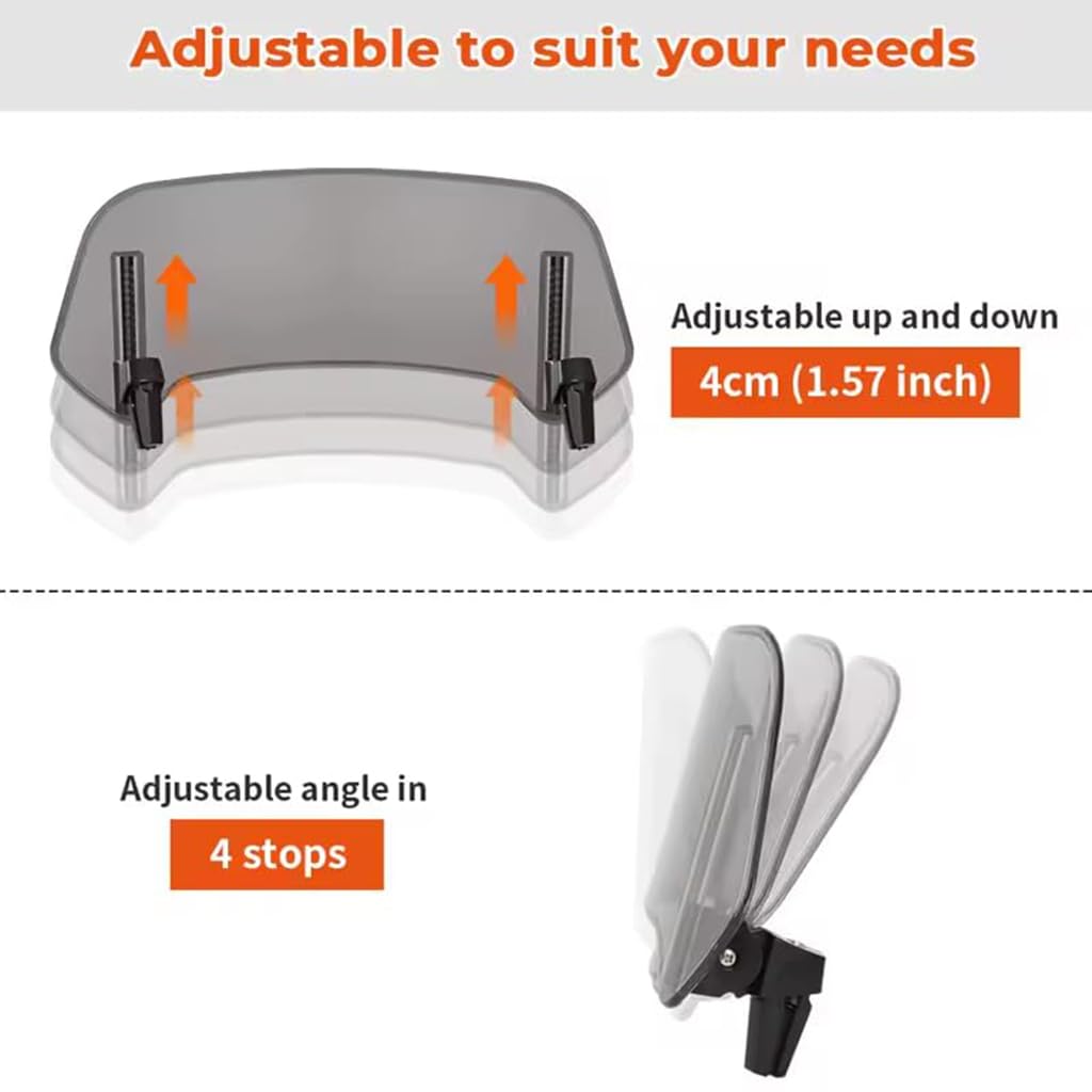Motorrad Windschild für Sym Maxsym Tl 500 508 Maxsym