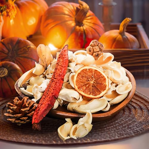 Kingrol-Natural-Potpourri-Bag-Scented-Dried-Flowers-for-Home-Fragrance-Decor-Potpourri-Bowl-Vase-Filler-97-oz-White Kingrol Natural Potpourri Bag Scented Dried Flowers for Home Fragrance Decor Potpourri Bowl Vase Filler 97 oz White