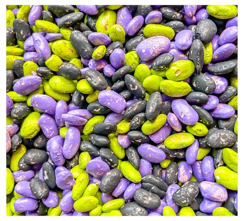 Halloween Themed Sensory Beans - Colorful Sensory Bin Filler - 4 Cups