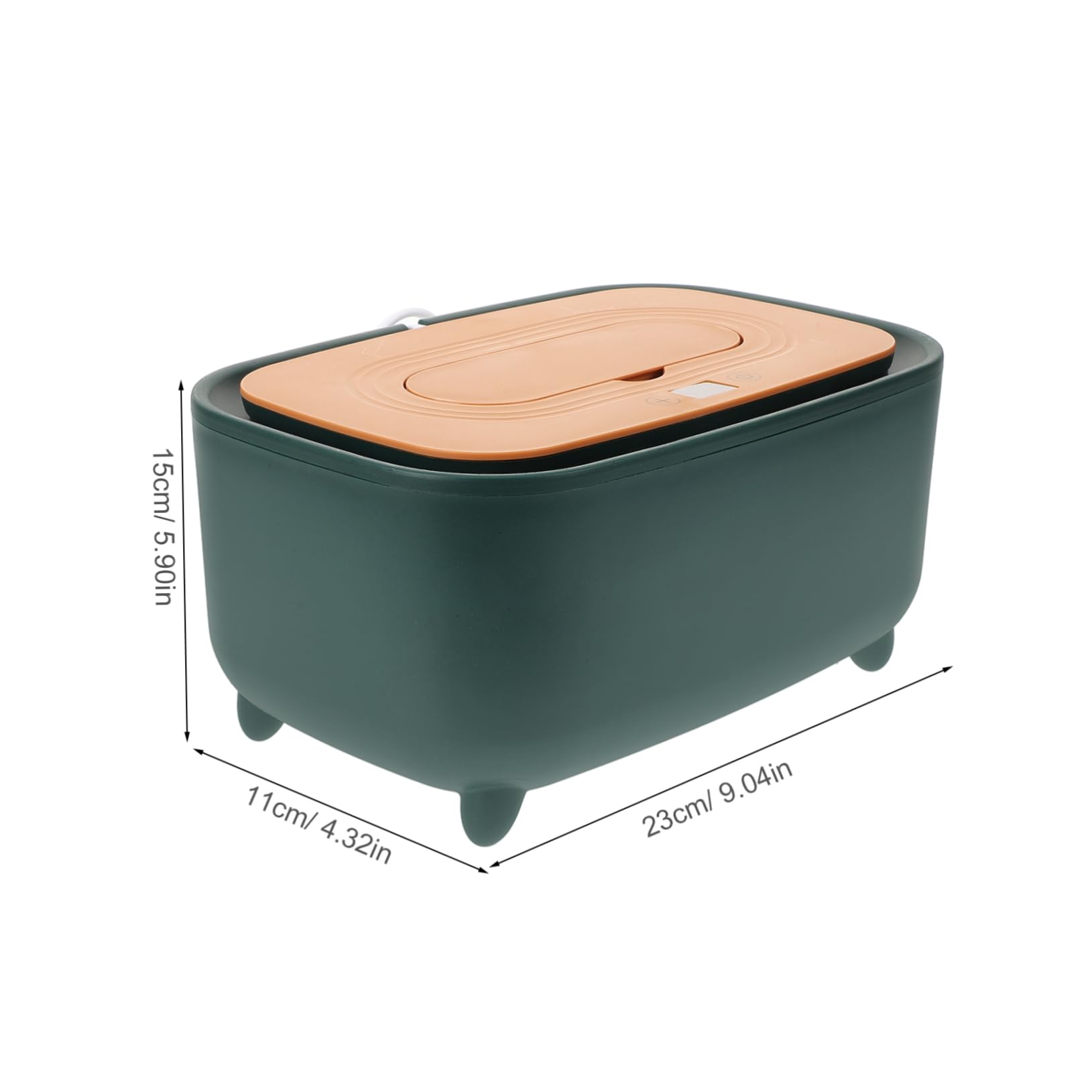 Cabilock Portable Baby Wipe Warmer Diaper Wipe Dispenser for Home Travel Car Baby Wet Tissue Warmer