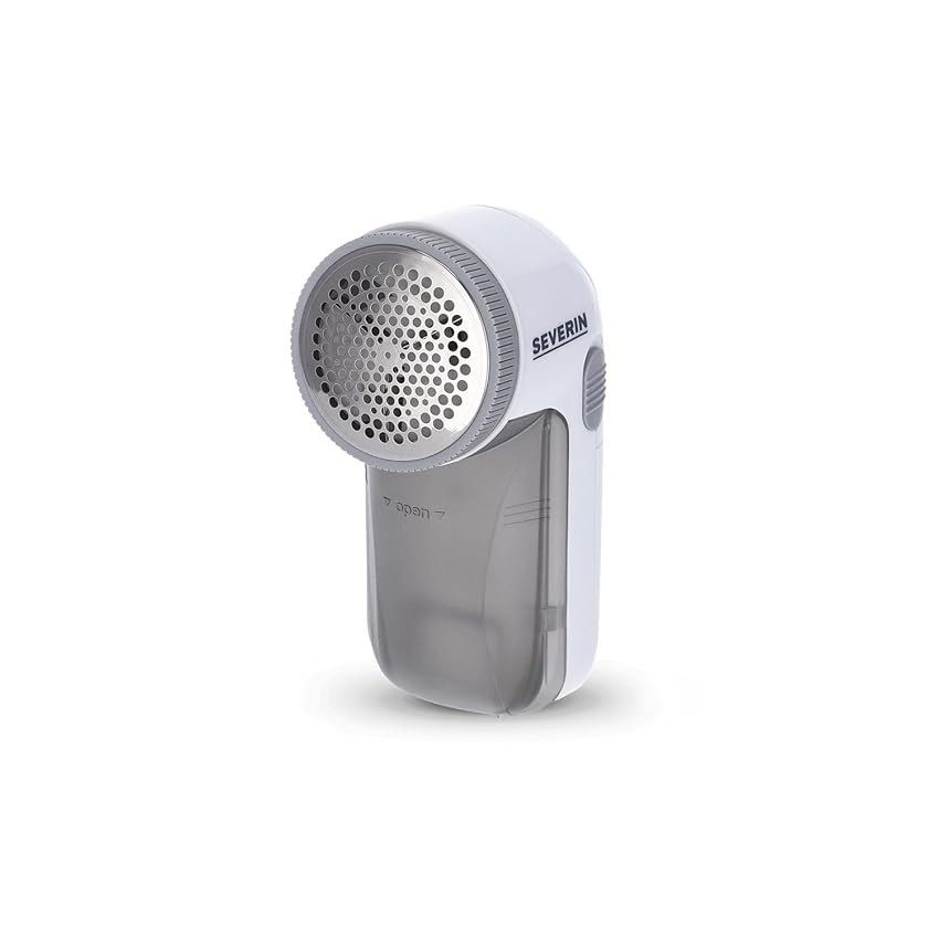 Immagine del prodotto SEVERIN CS7976 Levapelucchi, Strumento rimuovi pelucchi per diversi tessuti con griglia in metallo, Togli pelucchi per indumenti e stoffe ruvide con 2 batterie in dotazione, Bianco