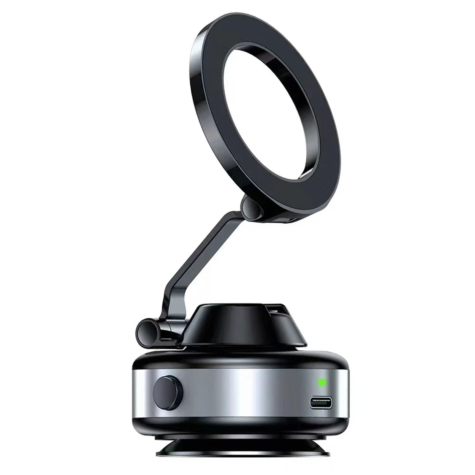 Magnetic Phone Holder with 360 Rotation - Universal Foldable Car Desk Mount Vacuum Adsorption