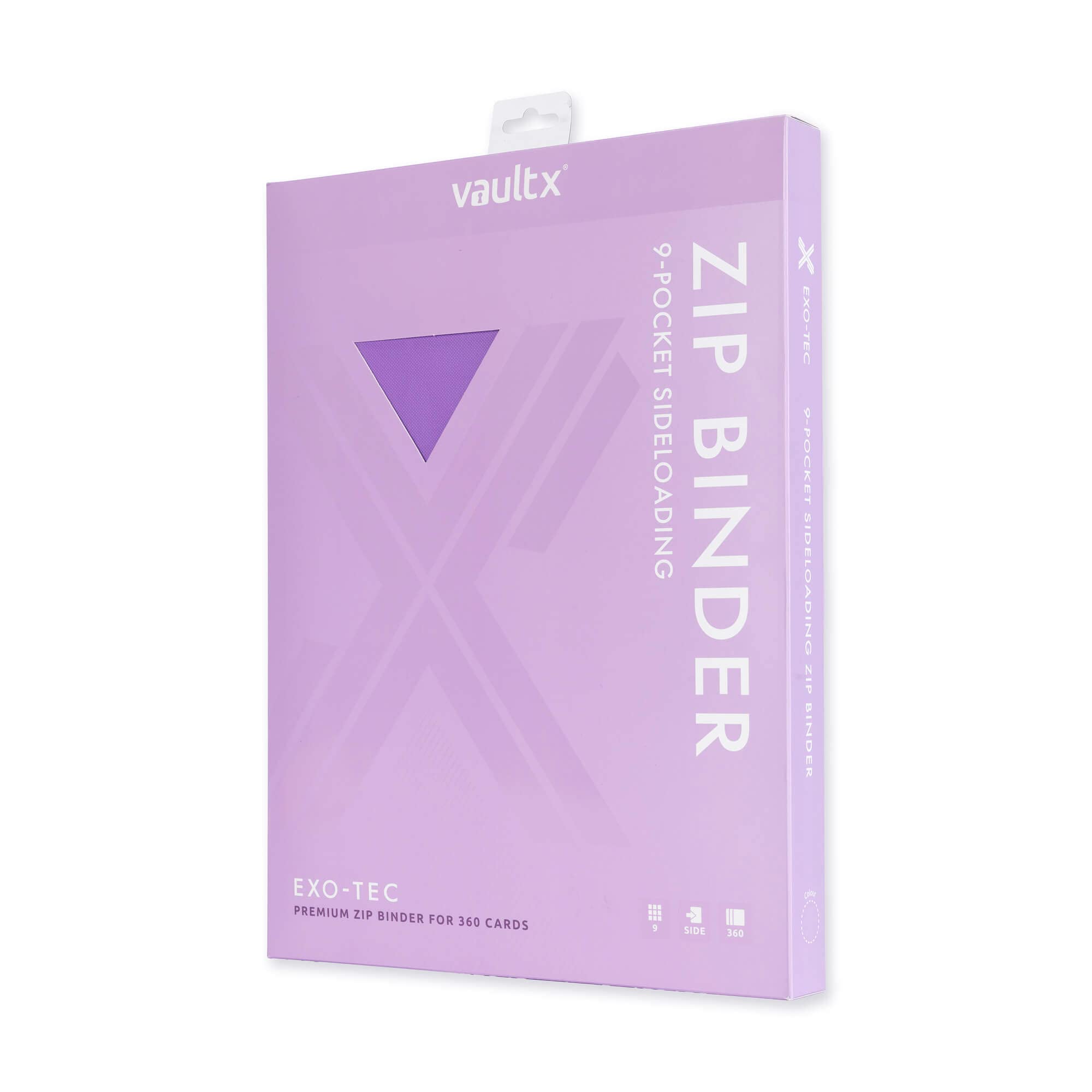 Amazon.com: Vault X 9 Pocket Zip Binder, 360 Cards, Exo-Tec