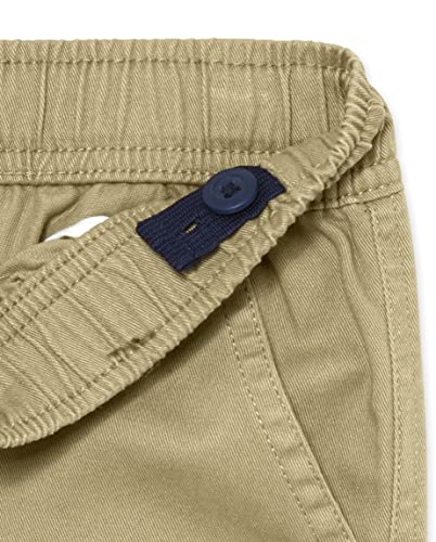 The Children's Place Boys Pull On Cargo Pants,Flax Single,8 #TOP1