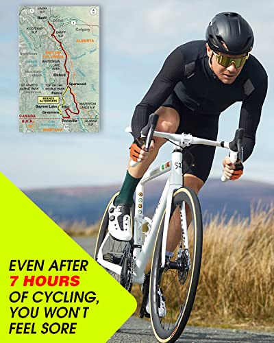 Guantes de Ciclismo Tanluhu - Guantes de Medio Dedo para Montaña y Ruta, Transpirables, Amortiguadores, para Hombre y Mujer miniatura 6